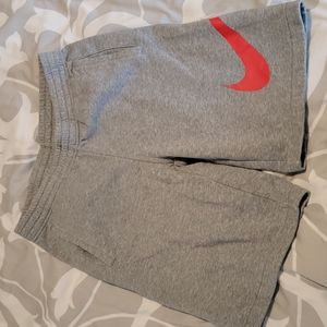 Mens Nike Gray Sweatpants Shorts